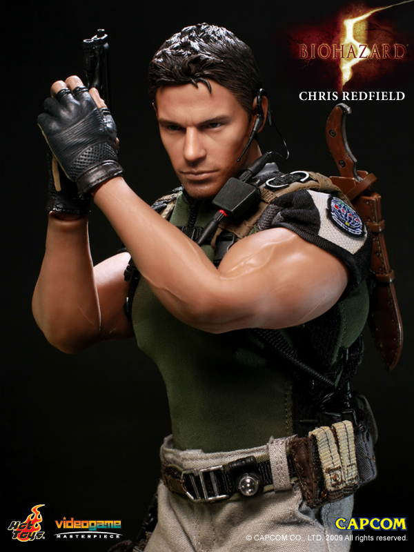 핫토이「바이오해저드 5 "크리스 레드필드"」추가 화상 피규어 정보