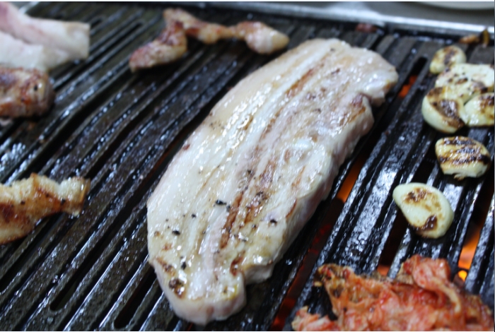 제주 흑돼지 오겹살주먹구이