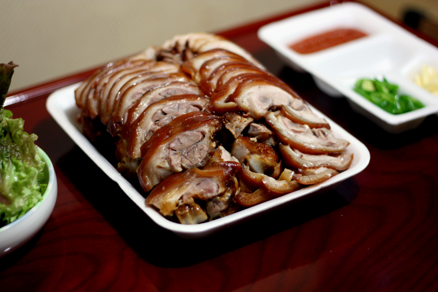 야식왕 족발 BGM有