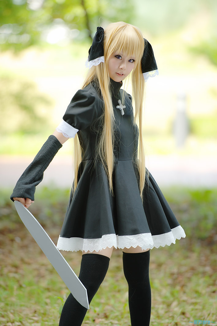 Black cat anime cosplay